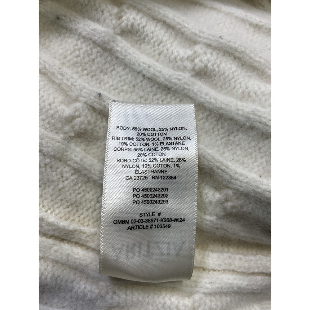 Sunday Best 'Octavia' White Zip Hoodie Size M - Picture 4 of 4